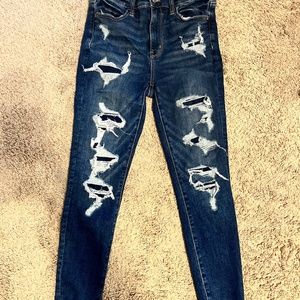 American Eagle Ripped Skinny Jeans